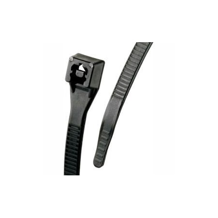 Gardner Bender Cable Tie, 8 in L, 2 in Max Bundle Dia., Black, Nylon 6/6, 50 lb Strength 46-308UVBFZCC